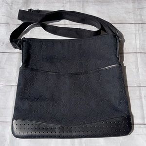 SOLD 🛒GUCCI GG Perforated Crossbody